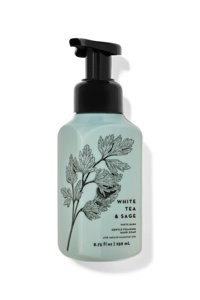 Bath & Body Works White & Sage Nemlendiricili Parabensiz Organik Köpük Sıvı Sabun 259 ml Tekli