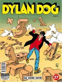 Dylan Dog Sayı 27-Üç Kere Sıfır Tiziano Sclavi Lal Tiziano Sclavi Lal