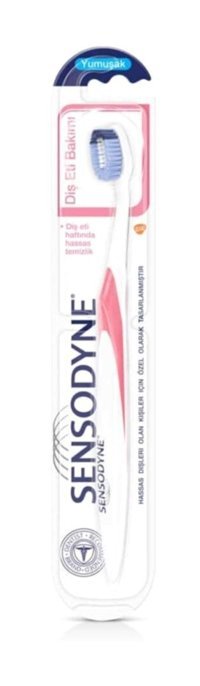 Sensodyne Hassasiyet & Diş Eti Yumuşak Manuel Diş Fırçası Beyaz Pembe