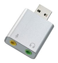 Cankypu USB Çift Girişli 7.1 Harici Ses Kartı