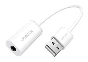 Ugreen USB 3.5 mm Tek Girişli Harici Ses Kartı