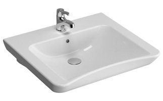 Vitra S20 Tekli 60 cm Seramik Dikdörtgen Lavabo Beyaz