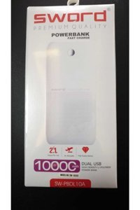 Sword SW-PBDL10A 10000 mAh Powerbank Beyaz