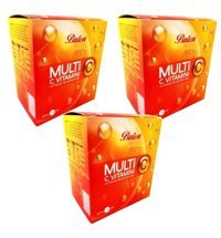 Balen Multi C Vitamini Ve Propolis Karışık Meyve Yetişkin Vitamin 3x30 Şase