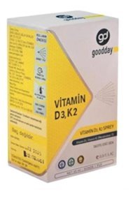 Goodday Vitamin D3K2 Aromasız Yetişkin Vitamin 20 ml