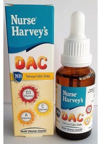 Nurse Harvey'S Dac Multivitamin Portakallı Yetişkin Vitamin 30 ml