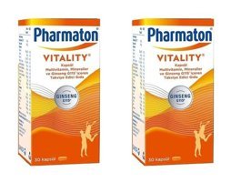 Pharmaton Vitality Aromasız Yetişkin Vitamin 2x30 Kapsül