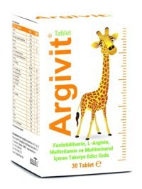 Argivit Multivitamin Multimineral Aromasız Yetişkin Vitamin 30 Tablet