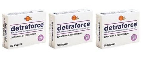 Force Nutrition Detraforce Züfa Otu Yetişkin Vitamin 3x60 Kapsül