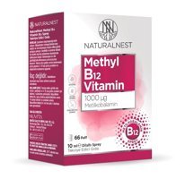 Naturalnest Methyl B12 Aromasız Yetişkin Vitamin 10 ml