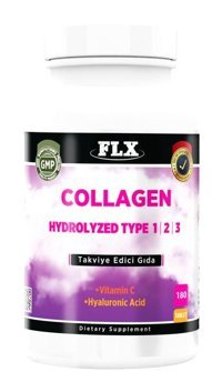 Collagen Tip 1-2-3 Hyalüronik Asit Aromasız Yetişkin Vitamin 180 Tablet