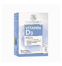 Natural D3 Aromasız Yetişkin Vitamin 10 ml