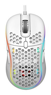 Rampage SMX-R85 RGB Makrolu Kablolu Beyaz Optik Gaming Mouse