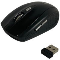 Qpart QM-01 Makrolu Kablosuz Siyah Optik Mouse