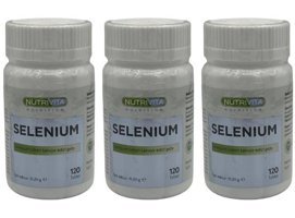 Nutrivita Selenium Aromasız Yetişkin Vitamin 3x120 Tablet