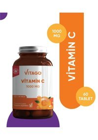 Vitago Vitamin C Portakallı Yetişkin Vitamin 60 Tablet