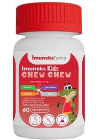 Imuneks Kids Chew Chew Karamürverli Çocuk Vitamin 60 Tablet