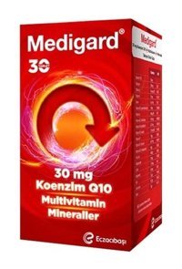 Medigard Vitamin Mineral Kompleks Aromasız Yetişkin Vitamin 30 Tablet