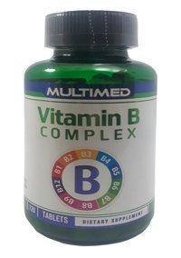 Multimed Vitamin B Complex Aromasız Yetişkin Vitamin 120 Tablet