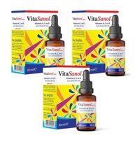 Allergo Drops Vitamin A C D Aromasız Yetişkin Vitamin 3x30 ml