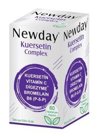 Newday Kuersetin Complex Aromasız Yetişkin Vitamin 60 Kapsül