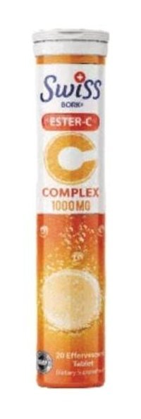 Swiss Bork Complex Vitamin C Portakallı Yetişkin Vitamin 20 Tablet