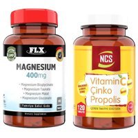 Ncs Magnesium - Vitamin C Çinko Propolis Aromasız Yetişkin Vitamin 60 Tablet - 120 Tablet