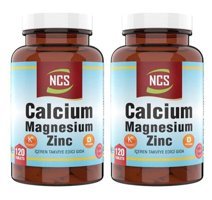 Ncs Kalsiyum Magnezyum Çinko Vitamin D K Aromasız Yetişkin Vitamin 2x120 Tablet