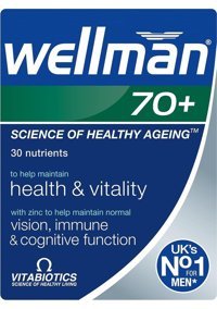 Wellman 70+ Aromasız Yetişkin Vitamin 30 Tablet