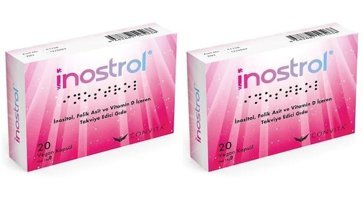 Inostrol Vegan Kapsül Bitki Ekstralar Yetişkin Vitamin 2x20 Kapsül