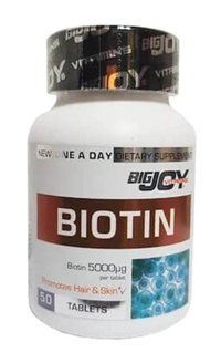 Bigjoy Biotin Bitki Ekstralar Yetişkin Vitamin 60 Tablet