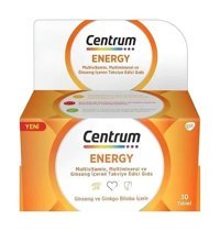 Centrum Energy Ginseng - Gingko Biloba Yetişkin Vitamin 30 Tablet