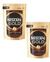 Nescafe Gold Sade 2x200 gr Hazır Kahve