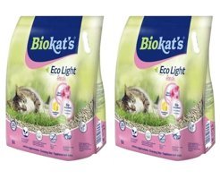 Biokat's Eco Light Topaklanan Kalın Taneli Bentonit Kedi Kumu 2x5 lt