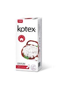 Kotex Organik Antialerjik Orta Normal 20'li Hijyenik Ped 1 Adet