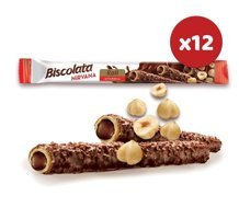 Biscolata Nirvana Roll Fındıklı Çikolata 12x28 gr