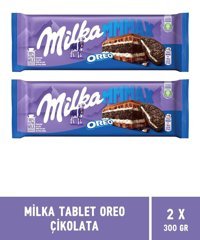 Milka Tablet Oreolu Çikolata 2x300 gr