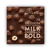 Patiswiss Tablet Fındıklı Çikolata 100 gr