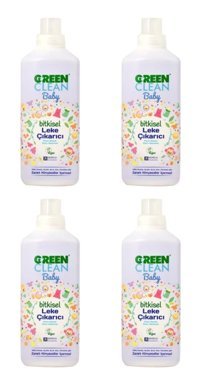 U Green Clean Baby Bitkisel 4x1000 ml Sıvı Leke Çıkarıcı