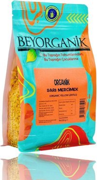 Beyorganik Organik Sarı Mercimek 500 gr