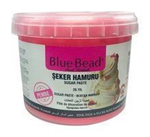 Blue Bead Pembe Şeker Hamuru 1 kg