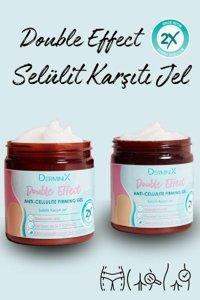 Derminix Double Effect Sıkılaştırıcı Selülit Jel 2x250 ml