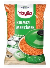 Yayla Kırmızı Mercimek 2 kg