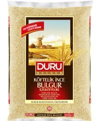 Duru Bakliyat Köftelik Bulgur 24x1 kg