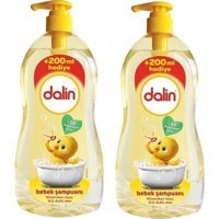 Dalin Klasik Göz Yakmayan Hipoalerjenik İçin Bebek Şampuanı 2x900 ml