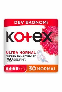 Kotex Organik Antialerjik Orta Normal 30'lu Hijyenik Ped 1 Adet