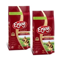 Enjoy Kuzu Etli Tüm Irklar Yetişkin Köpek Maması 2x15 kg