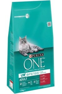 Purina Sığır Etli Yetişkin Kuru Kedi Maması 1.5 kg