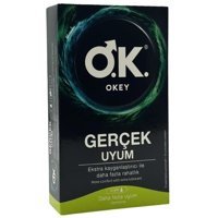 Okey Gerçek Uyum Geciktiricili Prezervatif 10'lu