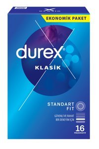 Durex Klasik Prezervatif 16'lı